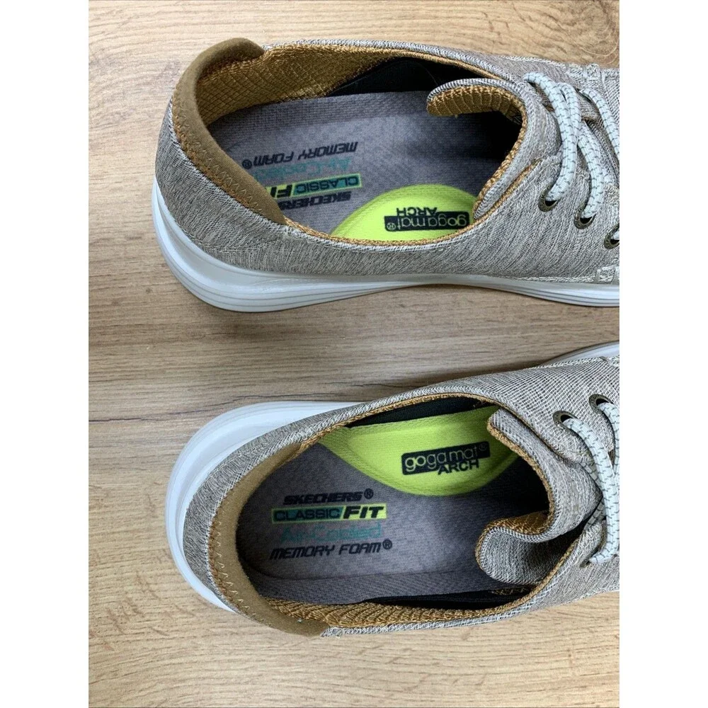 Skechers Prozen Ralenzo Lace Up Outdoor Boat Shoe Mens Size 9 204578 Gray